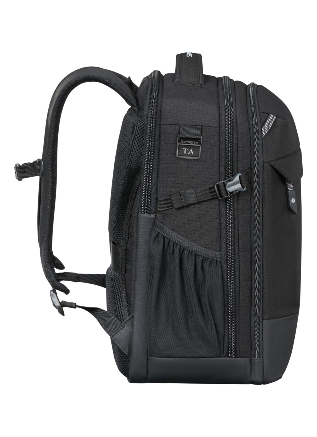 Samsonite Roadseeker laptoprugzak met 15,6 inch laptopvak - detail 3 deep black / zwart