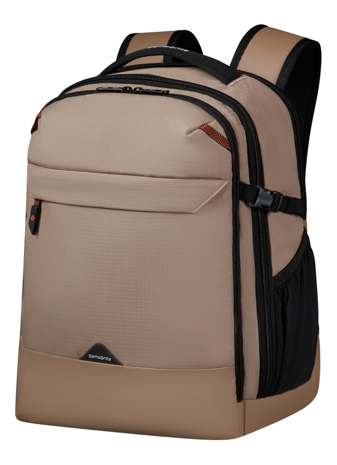Samsonite Roadseeker laptoprugzak met 15,6 inch laptopvak - detail 2 dune / donkerbeige