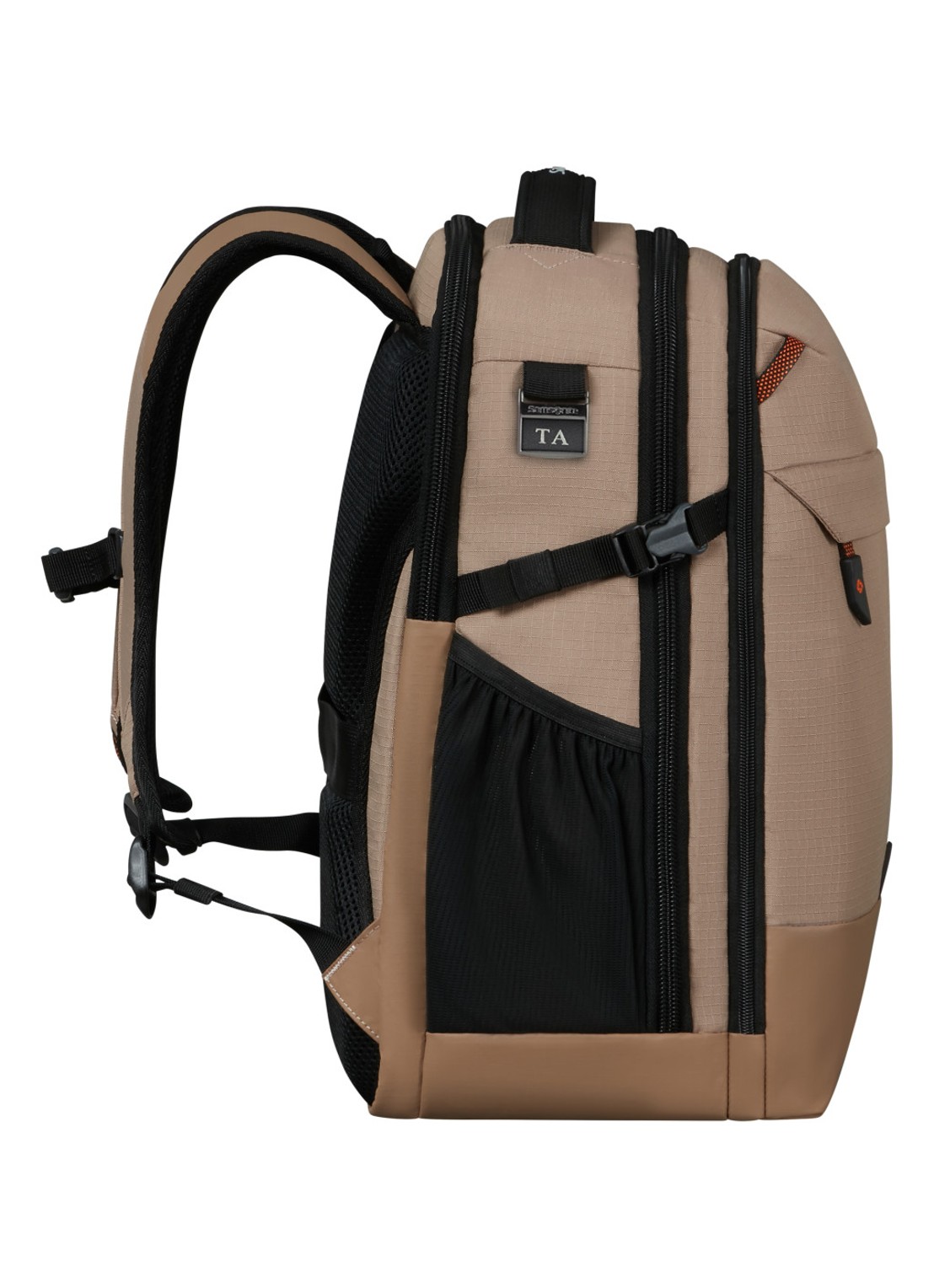 Samsonite Roadseeker laptoprugzak met 15,6 inch laptopvak - detail 3 dune / donkerbeige