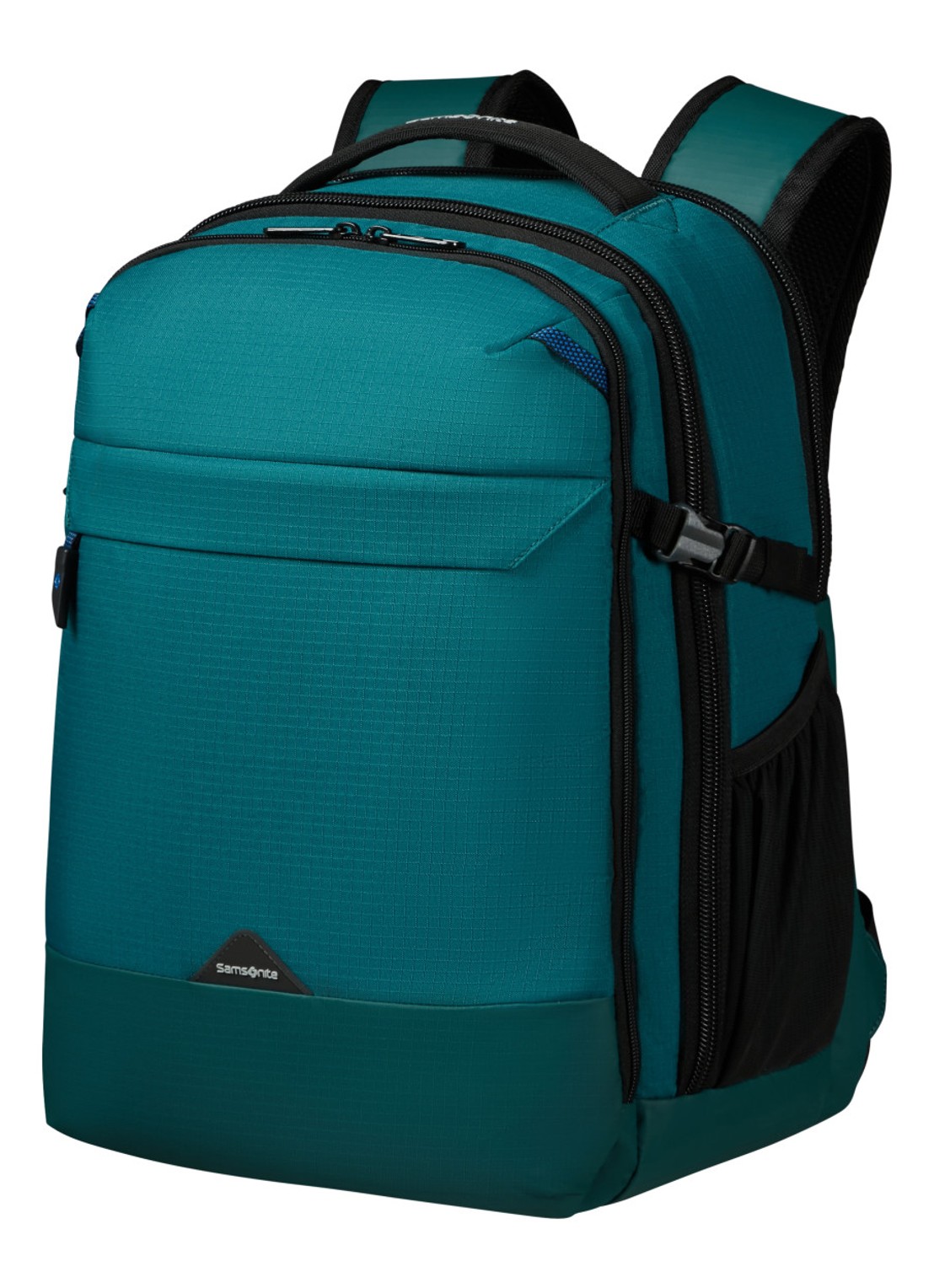 Samsonite Roadseeker laptoprugzak met 15,6 inch laptopvak - detail deap teal / zeegroen