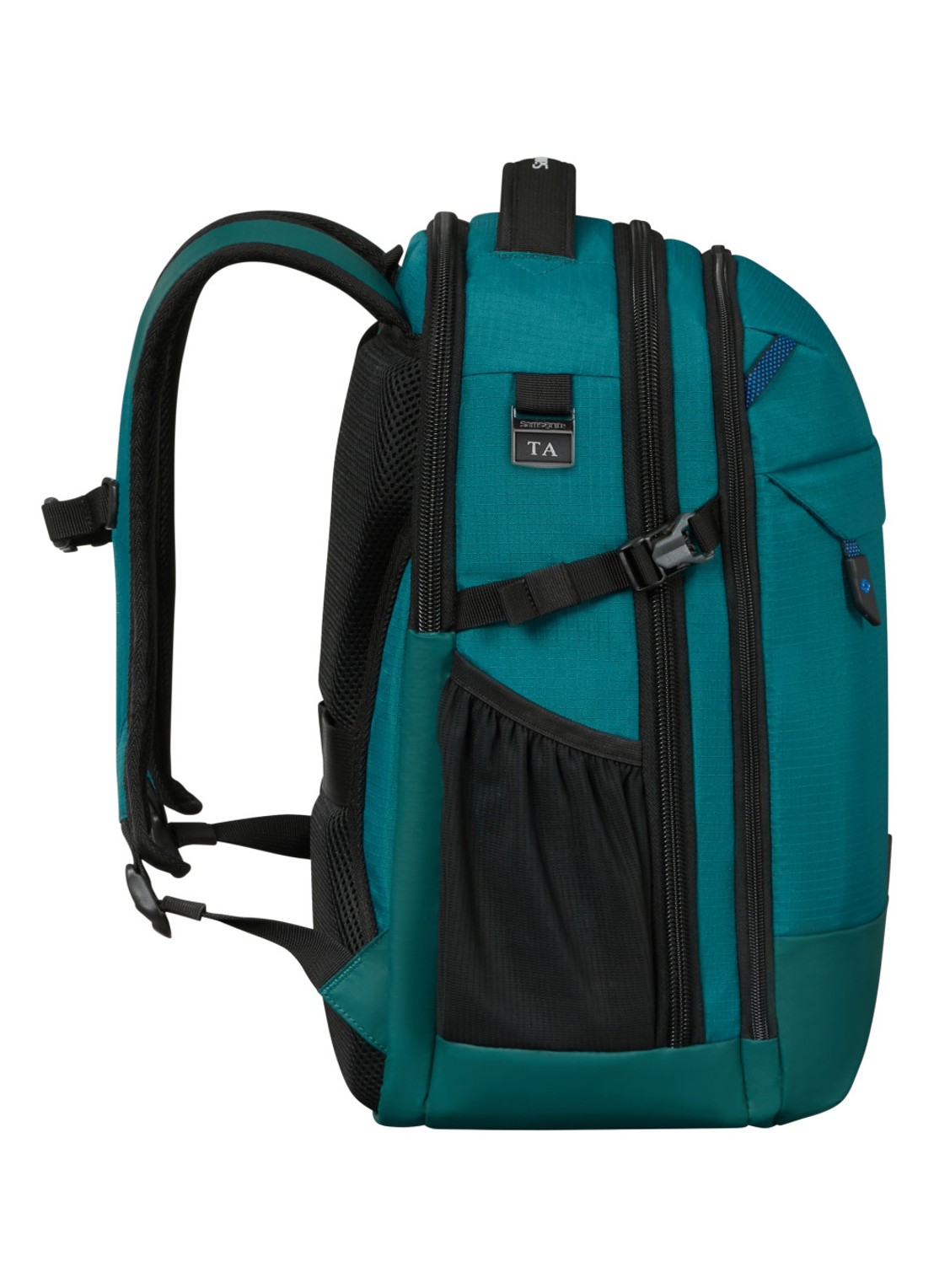 Samsonite Roadseeker laptoprugzak met 15,6 inch laptopvak - detail 2 deap teal / zeegroen