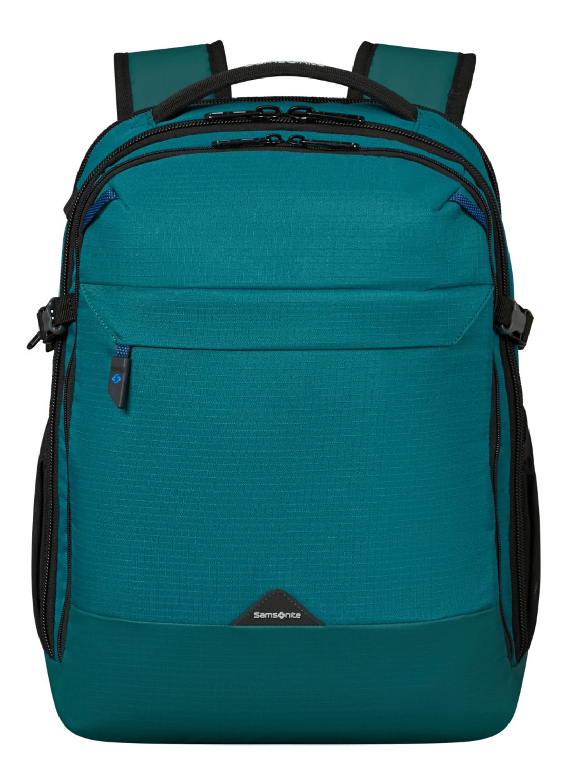 Samsonite Roadseeker laptoprugzak met 15,6 inch laptopvak - voorkant 3 deap teal / zeegroen