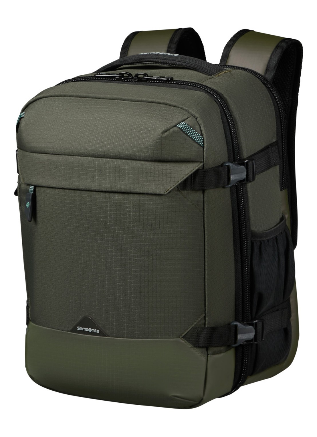 Samsonite Roadseeker Travel rugzak met 14 inch laptopvak - detail 2 dark olive / olijfgroen