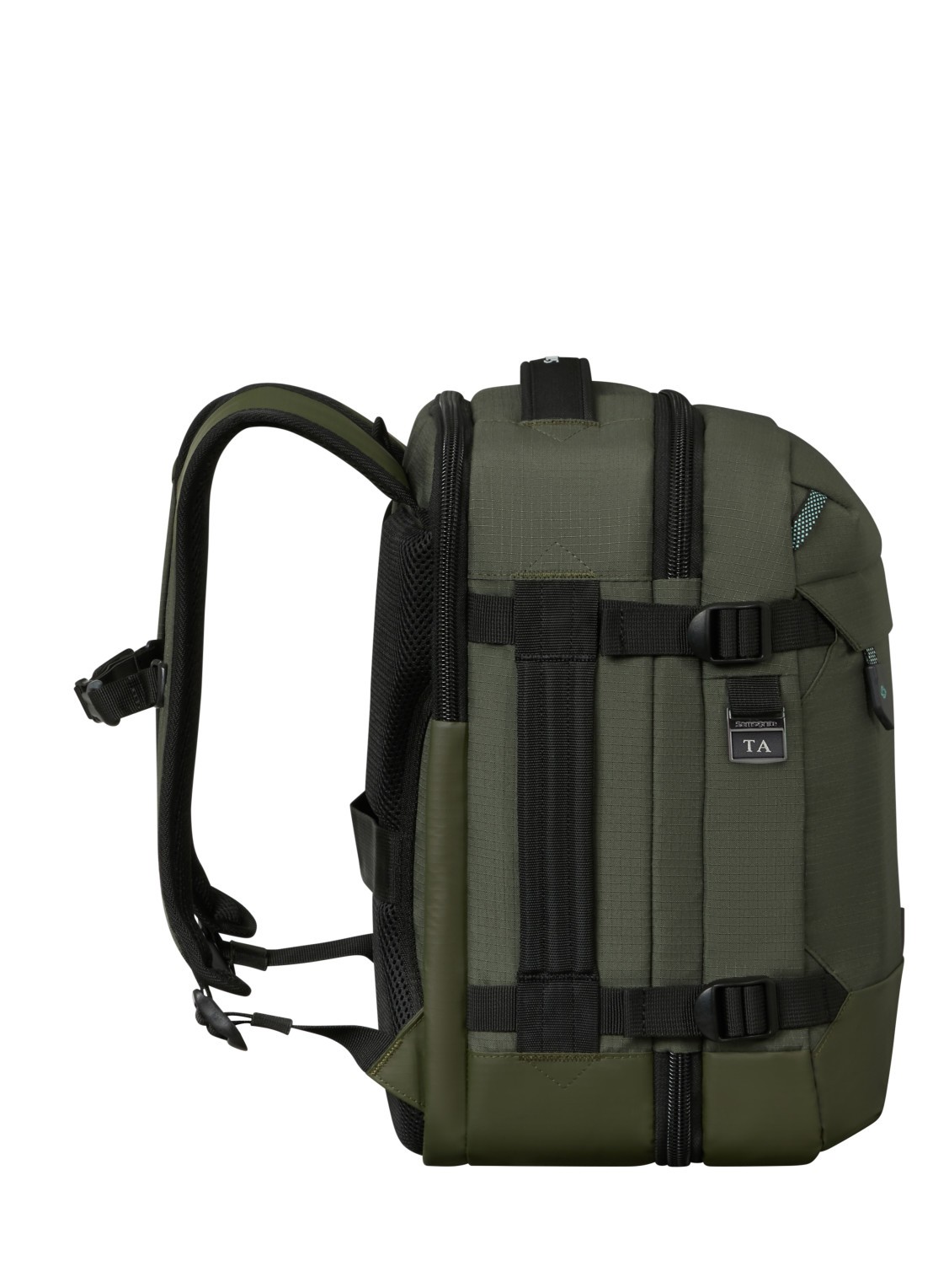 Samsonite Roadseeker Travel rugzak met 14 inch laptopvak - detail 3 dark olive / olijfgroen