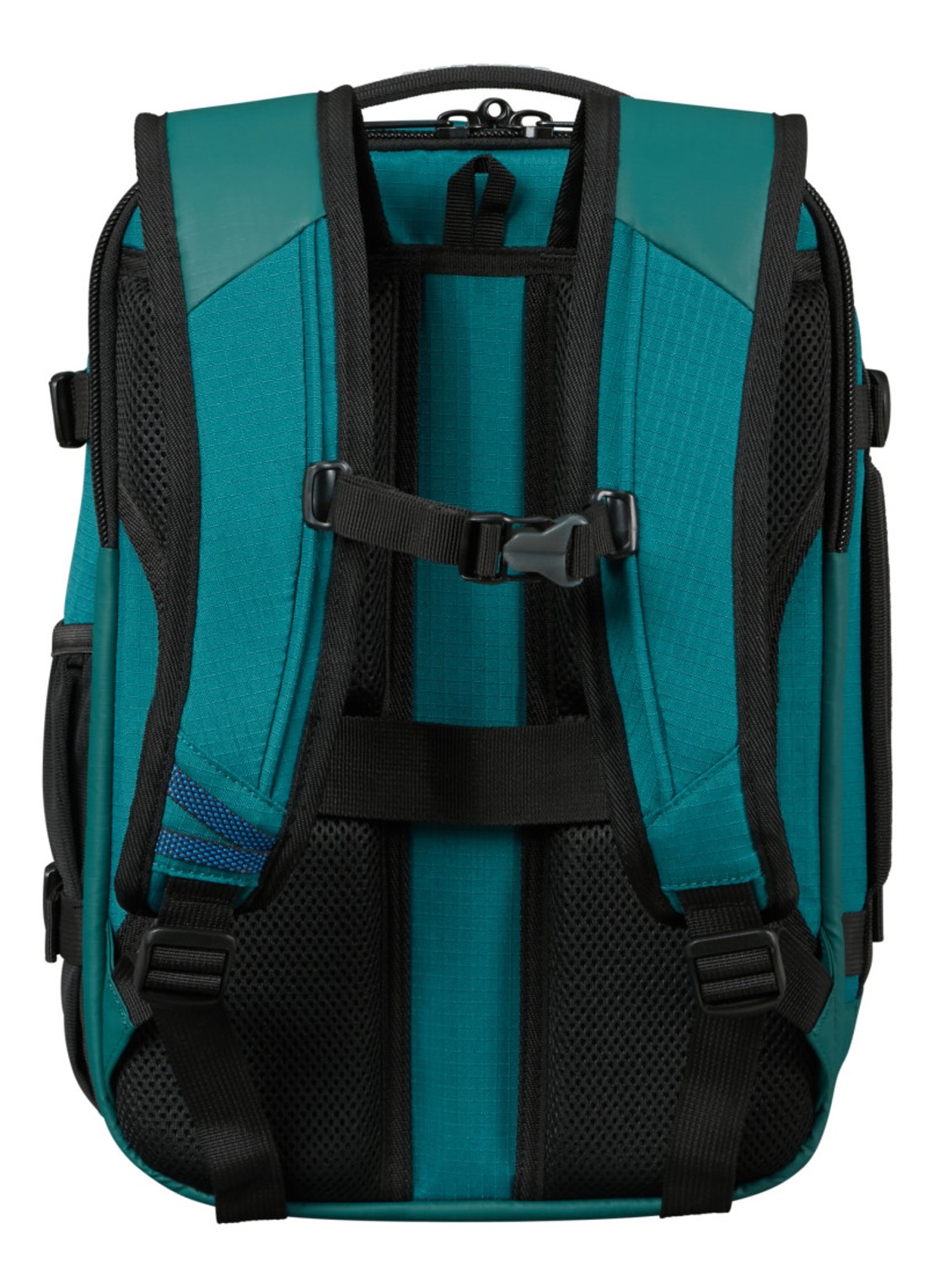 Samsonite Roadseeker Travel rugzak met 14 inch laptopvak - achterkant 5 deep teal / zeegroen