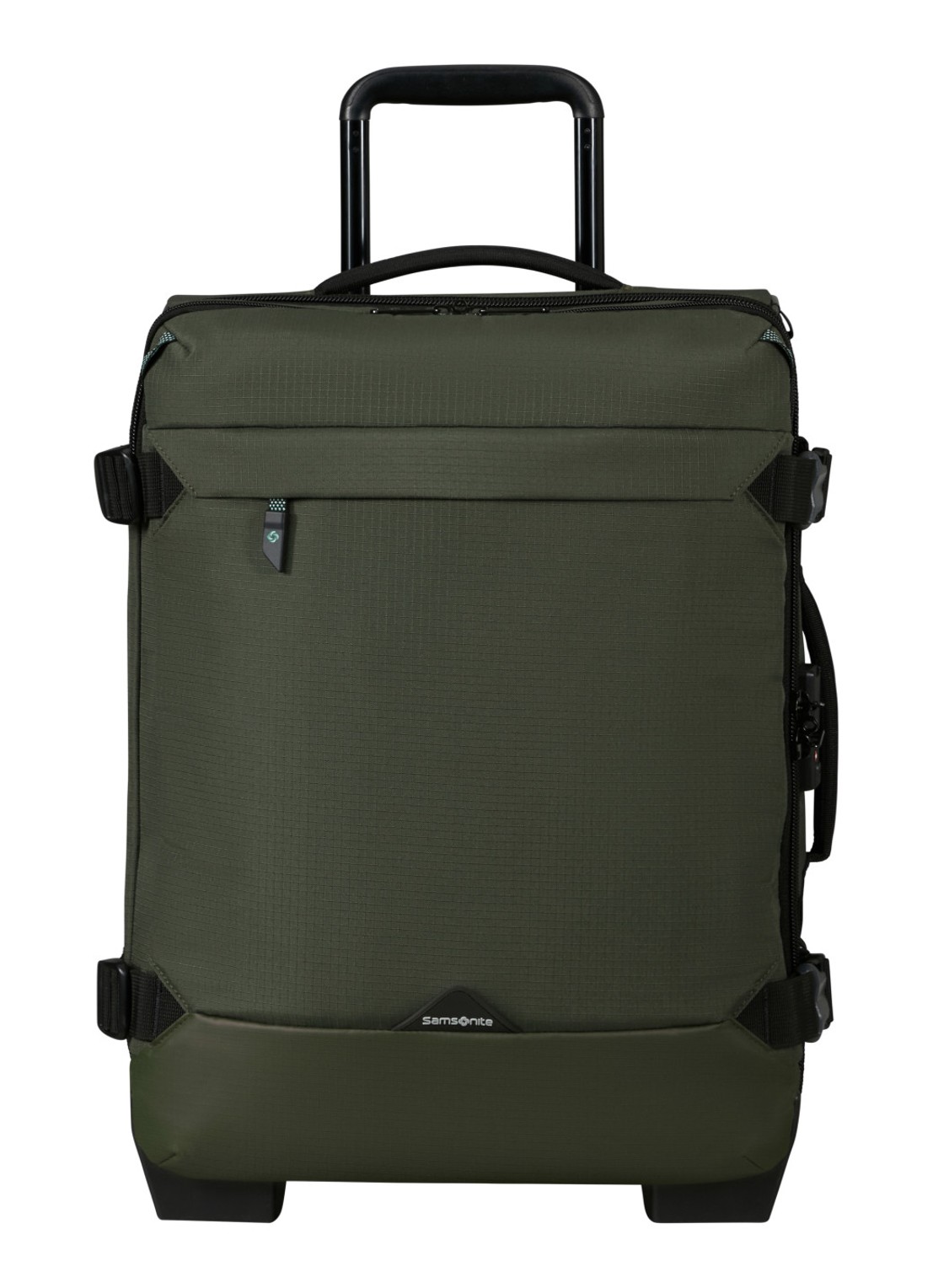Samsonite Roadseeker trolley  55 cm - voorkant 2 dark olive / olijfgroen