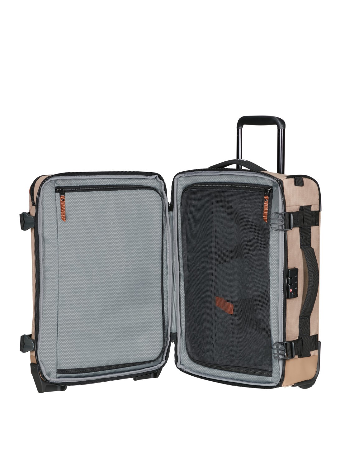 Samsonite Roadseeker trolley  55 cm - voorkant 2 dune / donkerbeige