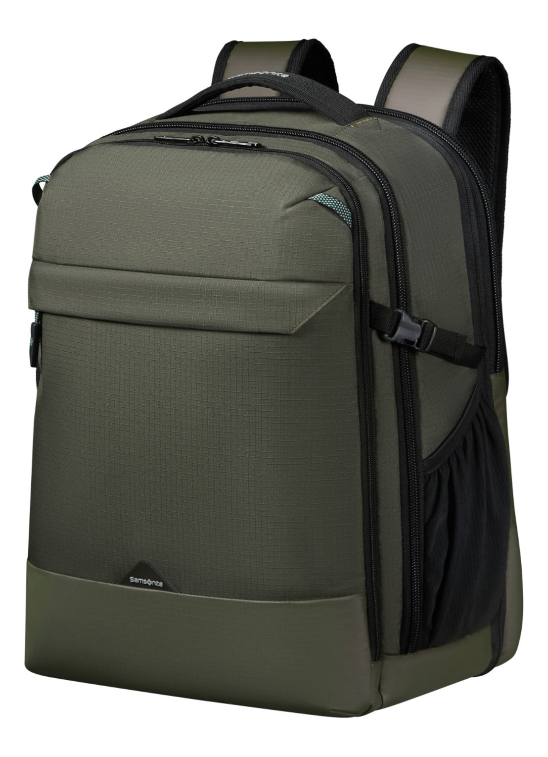 Samsonite Roadseeker vergrootbare laptoprugzak met 17,3 inch laptopvak - detail 4 dark olive / olijfgroen