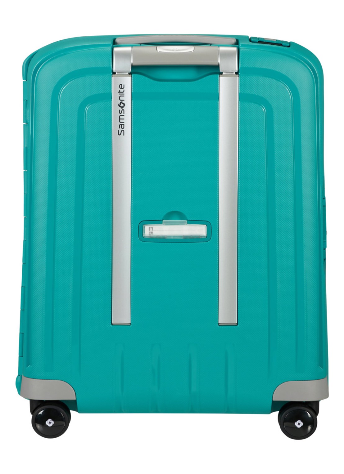 Samsonite S'Cure spinner 55 cm - achterkant 7 turquoise