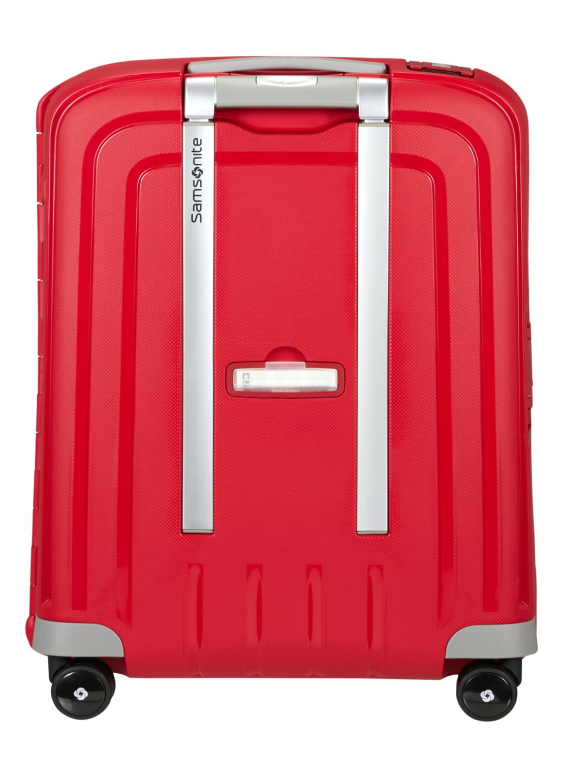 Samsonite S'Cure spinner 55 cm - achterkant steenrood