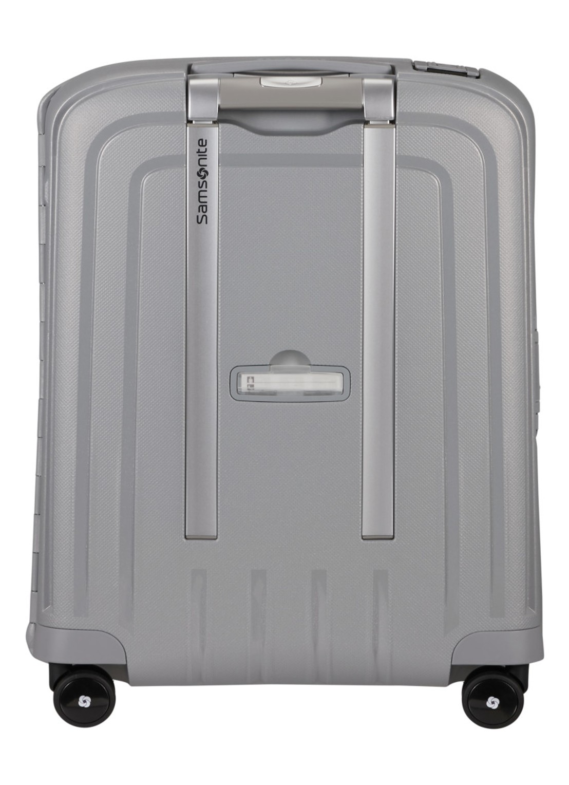 Samsonite S'Cure spinner 55 cm - achterkant zilver