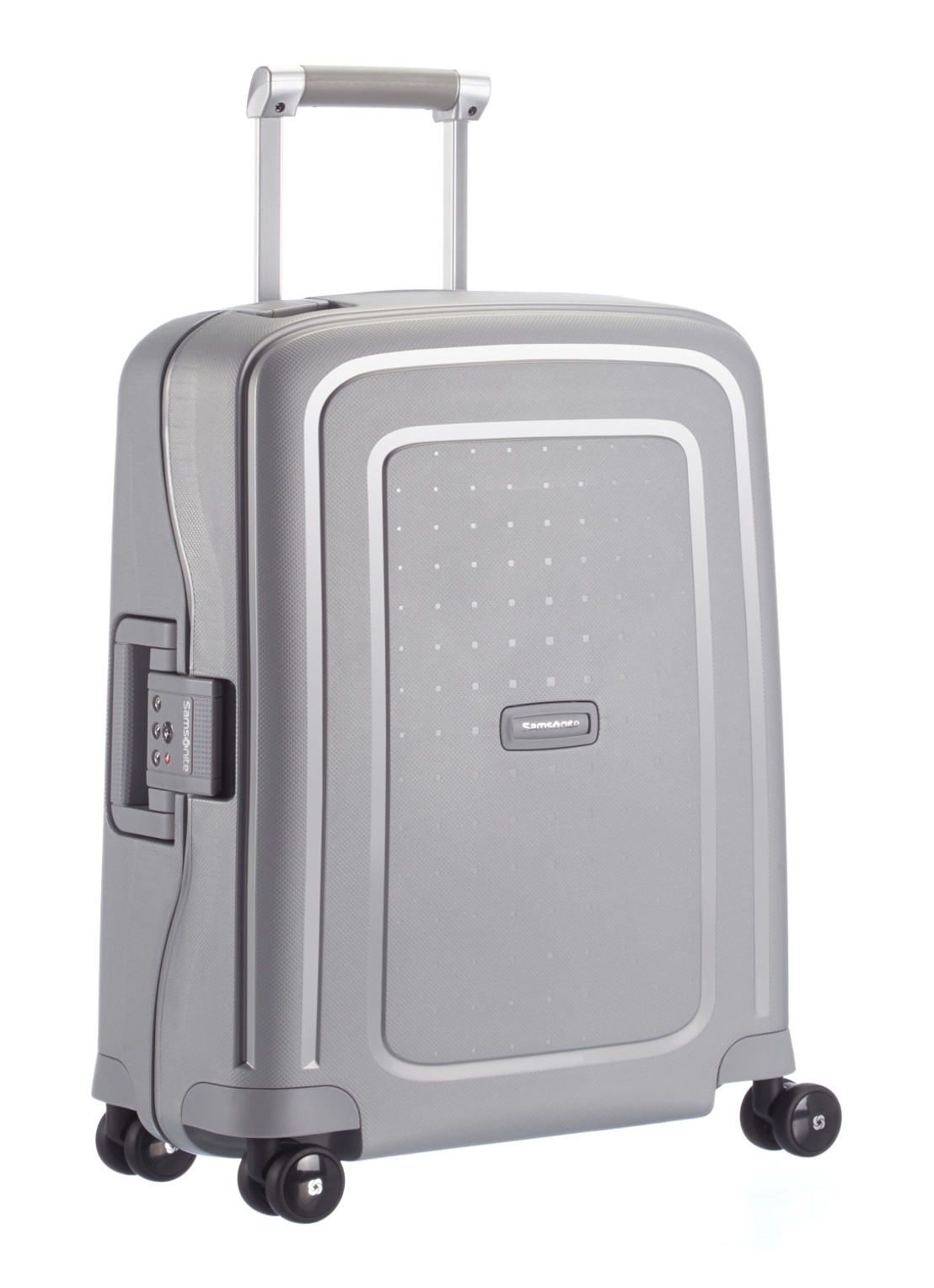 Samsonite S'Cure spinner 55 cm - detail 4 zilver