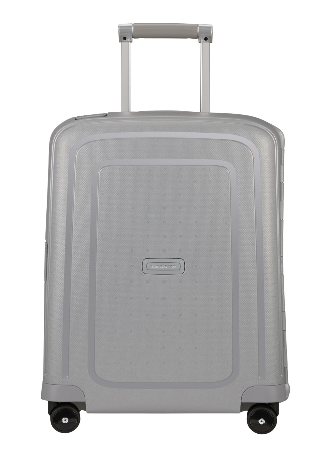 Samsonite S'Cure spinner 55 cm - voorkant 2 zilver