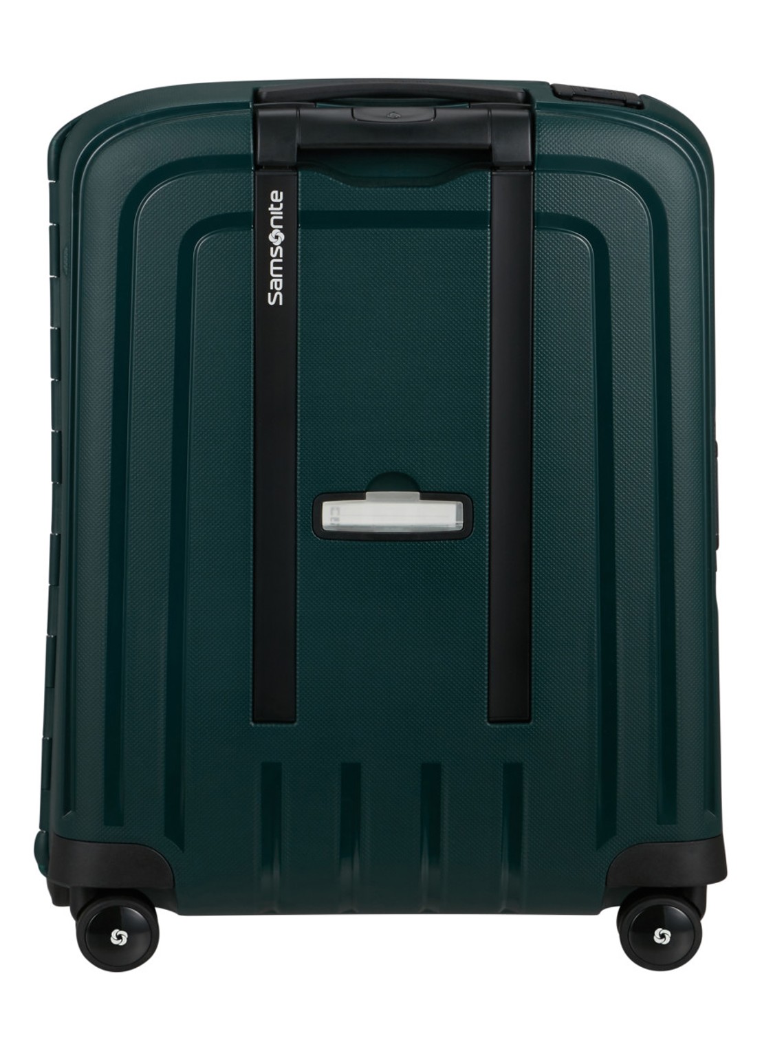 Samsonite S'Cure spinner 55 cm - achterkant dark teal / donkergroen