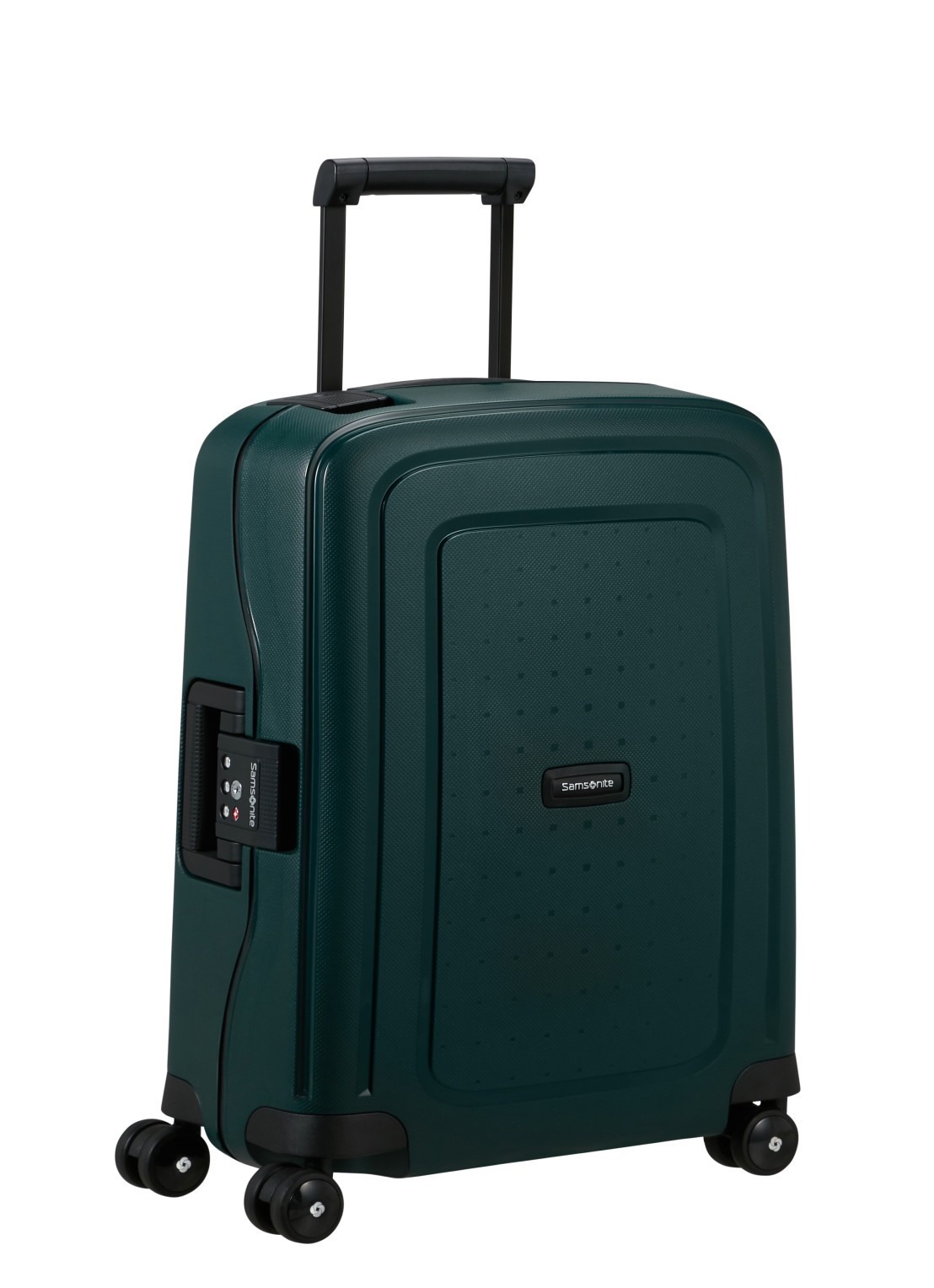 Samsonite S'Cure spinner 55 cm - detail 4 dark teal / donkergroen