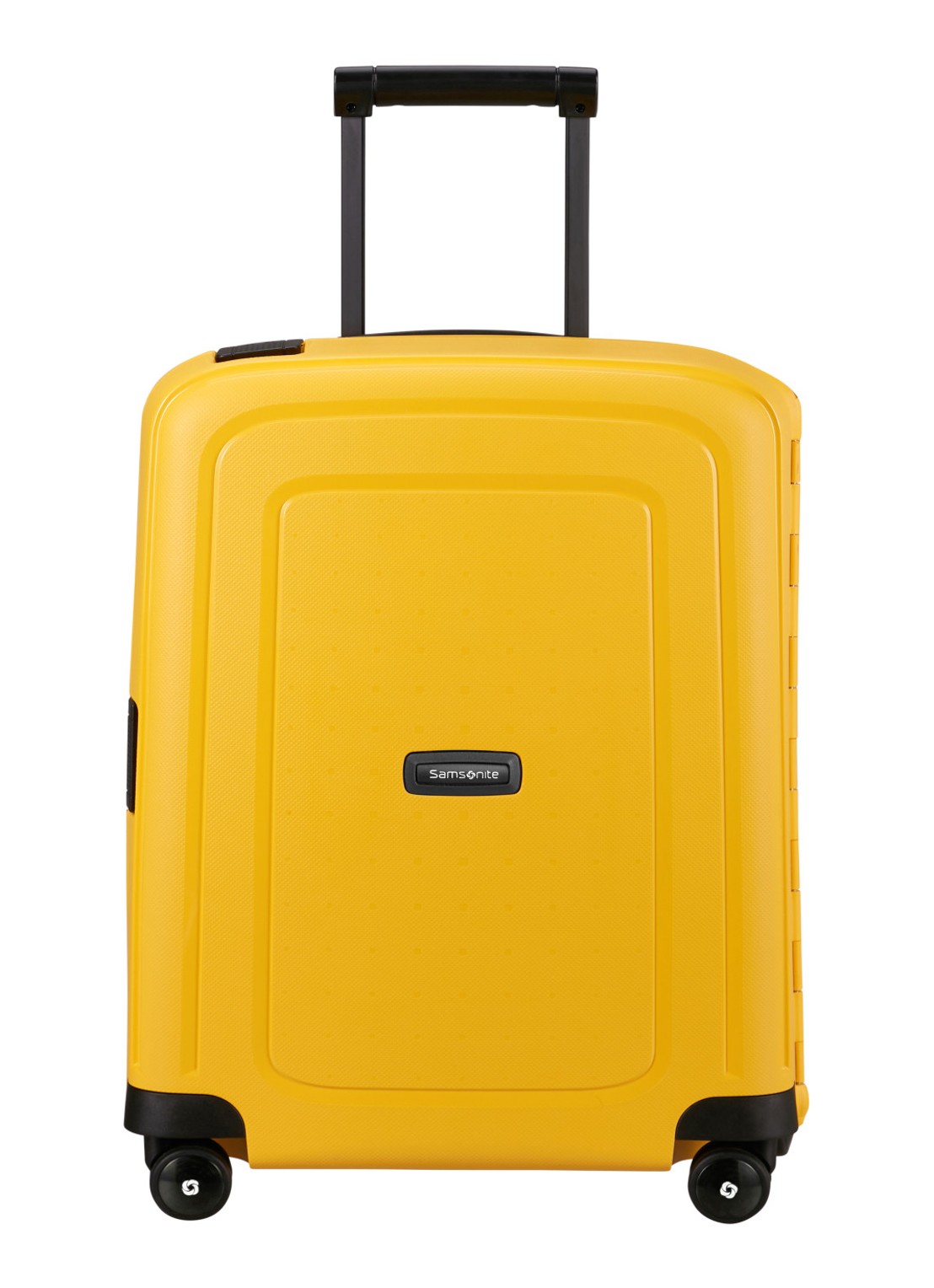 Samsonite S'Cure spinner 55 cm - voorkant 3 geel