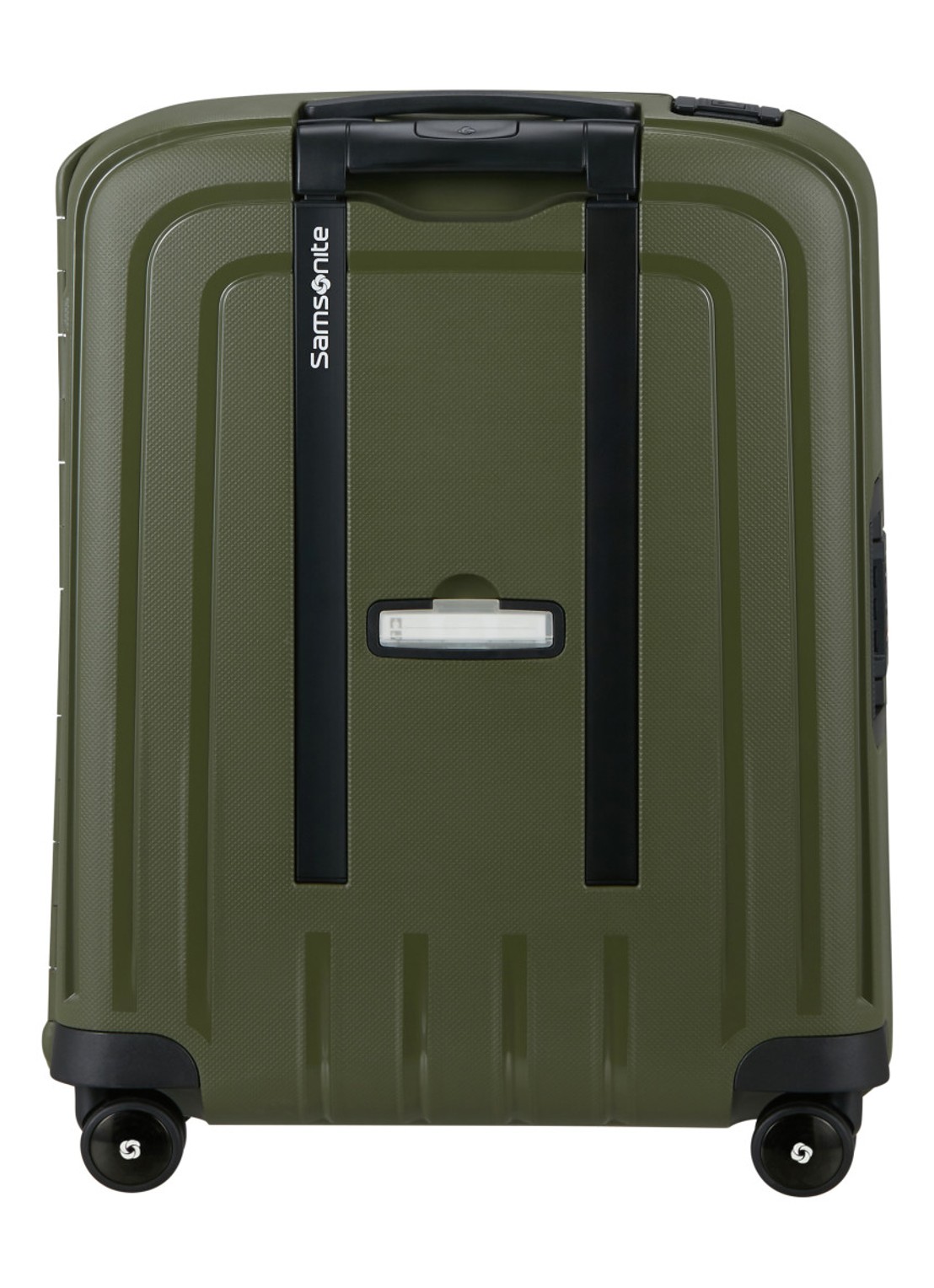Samsonite S'Cure spinner 55 cm - detail olijfgroen