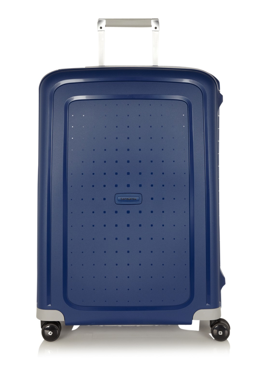 Samsonite S'Cure spinner 69 cm - voorkant 4 donkerblauw