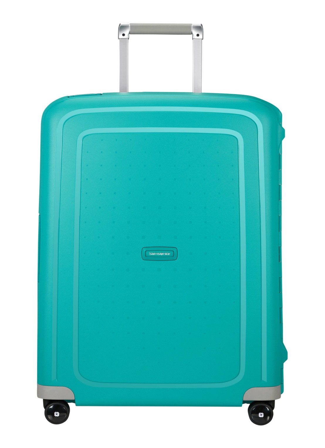 Samsonite S'Cure spinner 69 cm - voorkant turquoise