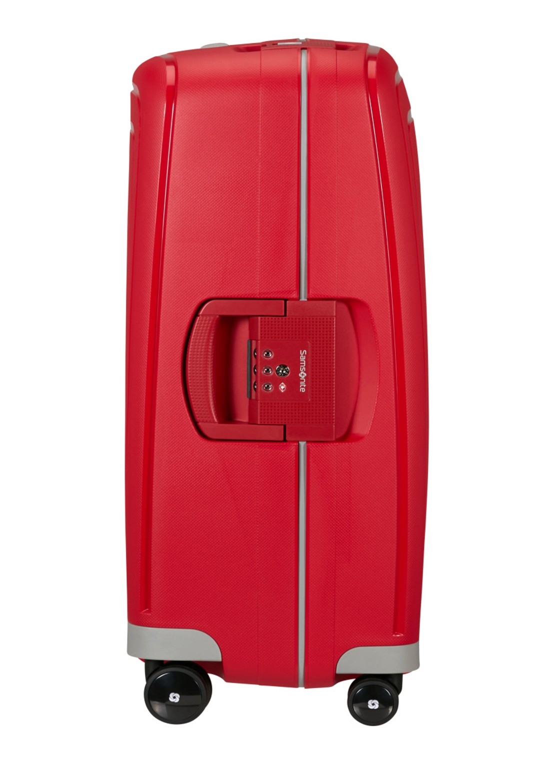 Samsonite S'Cure spinner 69 cm  - detail 5 steenrood