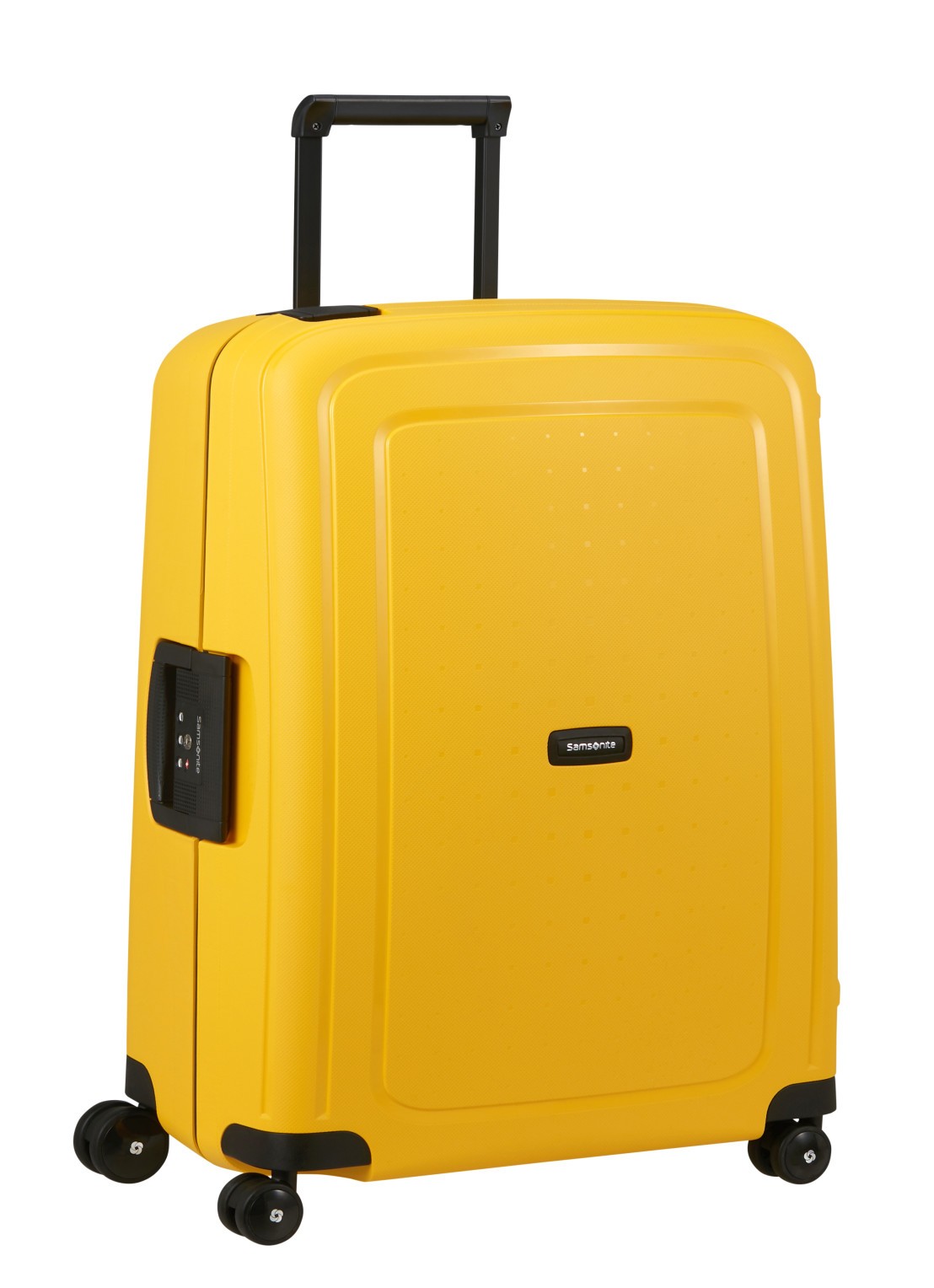 Samsonite S'Cure spinner 69 cm - voorkant 5 geel