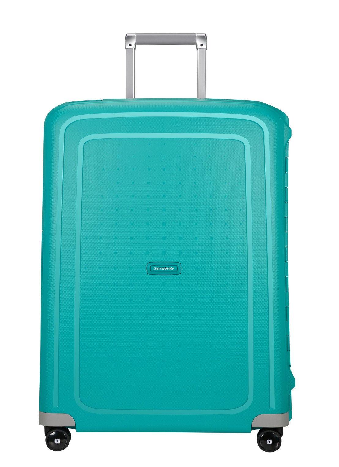 Samsonite S'Cure spinner 75 cm - voorkant 5 turquoise