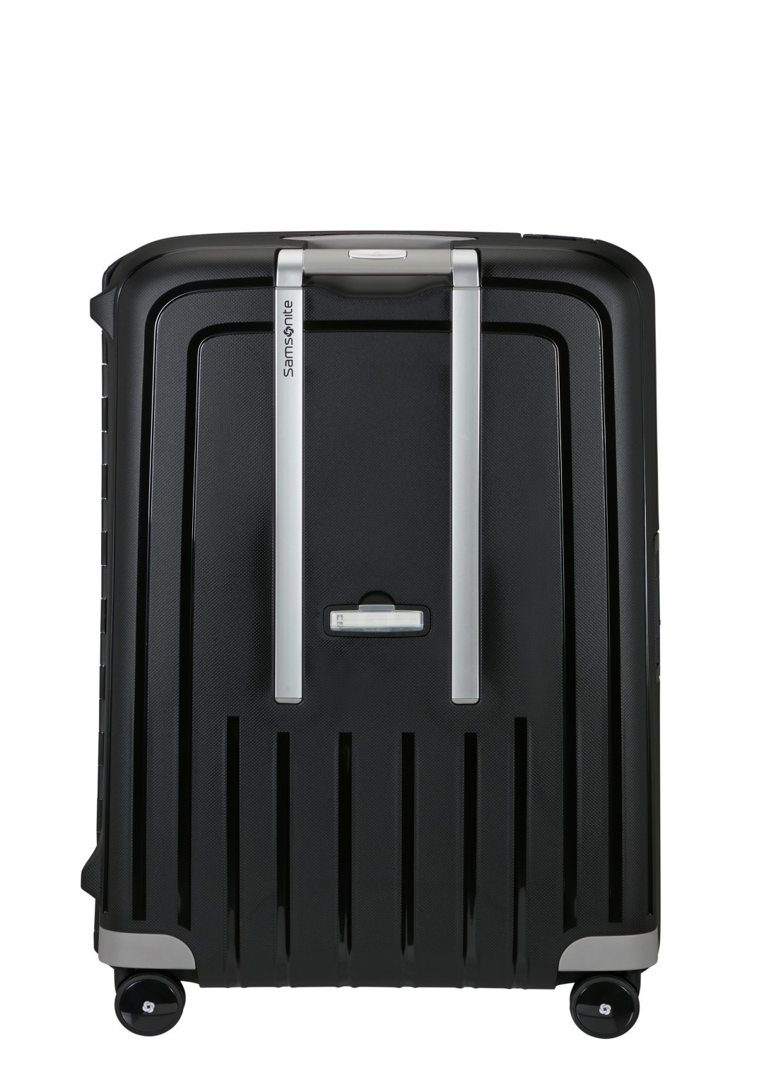 Samsonite S'Cure spinner 75 cm - achterkant zwart