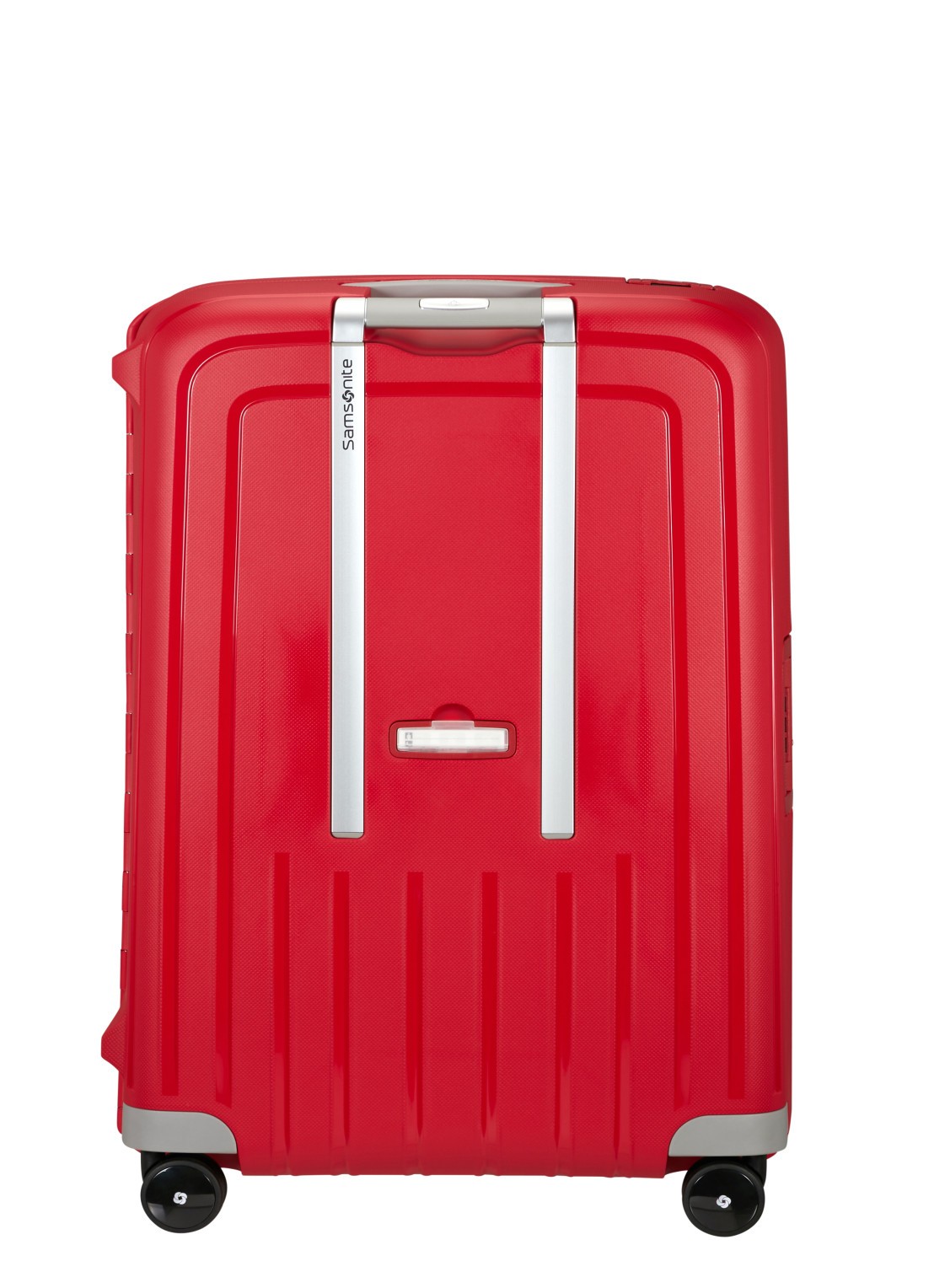 Samsonite S'Cure spinner 75 cm - achterkant steenrood
