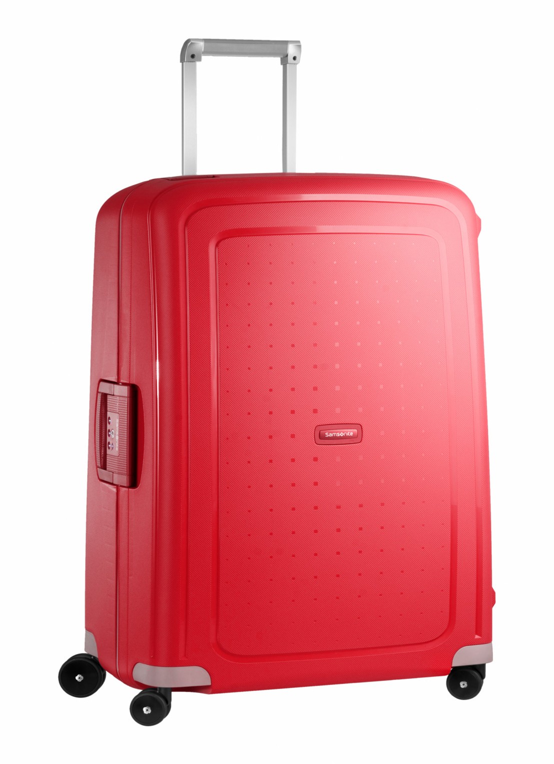 Samsonite S'Cure spinner 75 cm - detail 2 steenrood