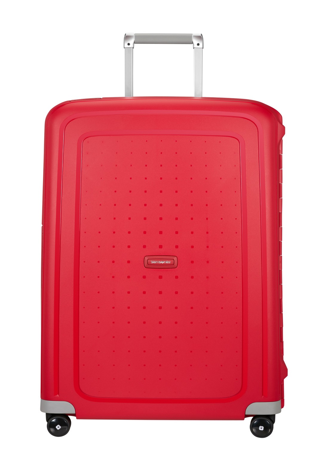 Samsonite S'Cure spinner 75 cm - voorkant 6 steenrood