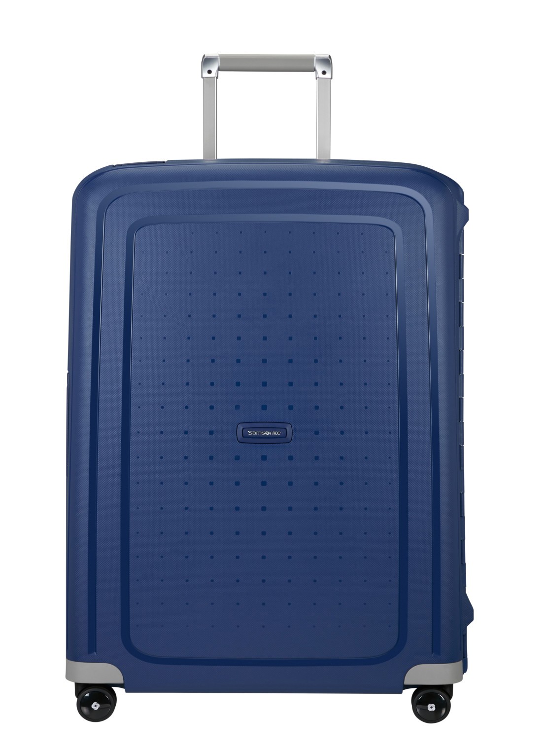 Samsonite S'Cure spinner 75 cm - voorkant 6 donkerblauw
