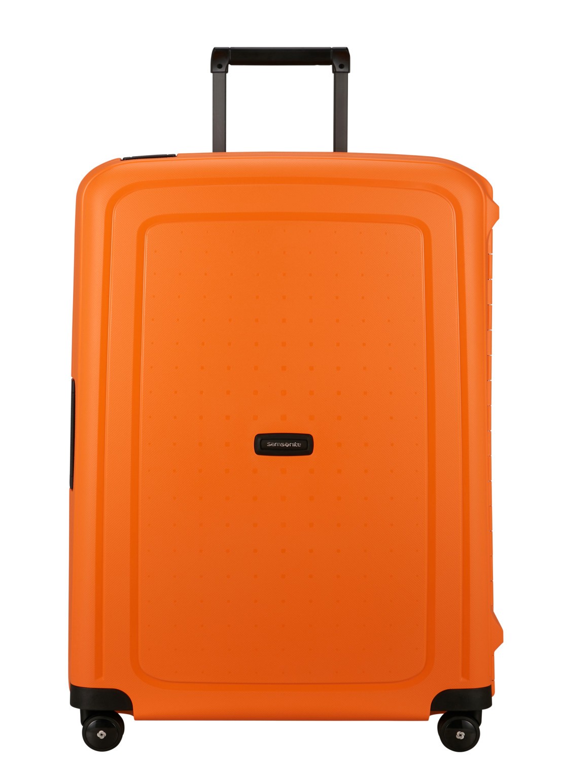 Samsonite S'Cure spinner 75 cm - voorkant apricot / oranje