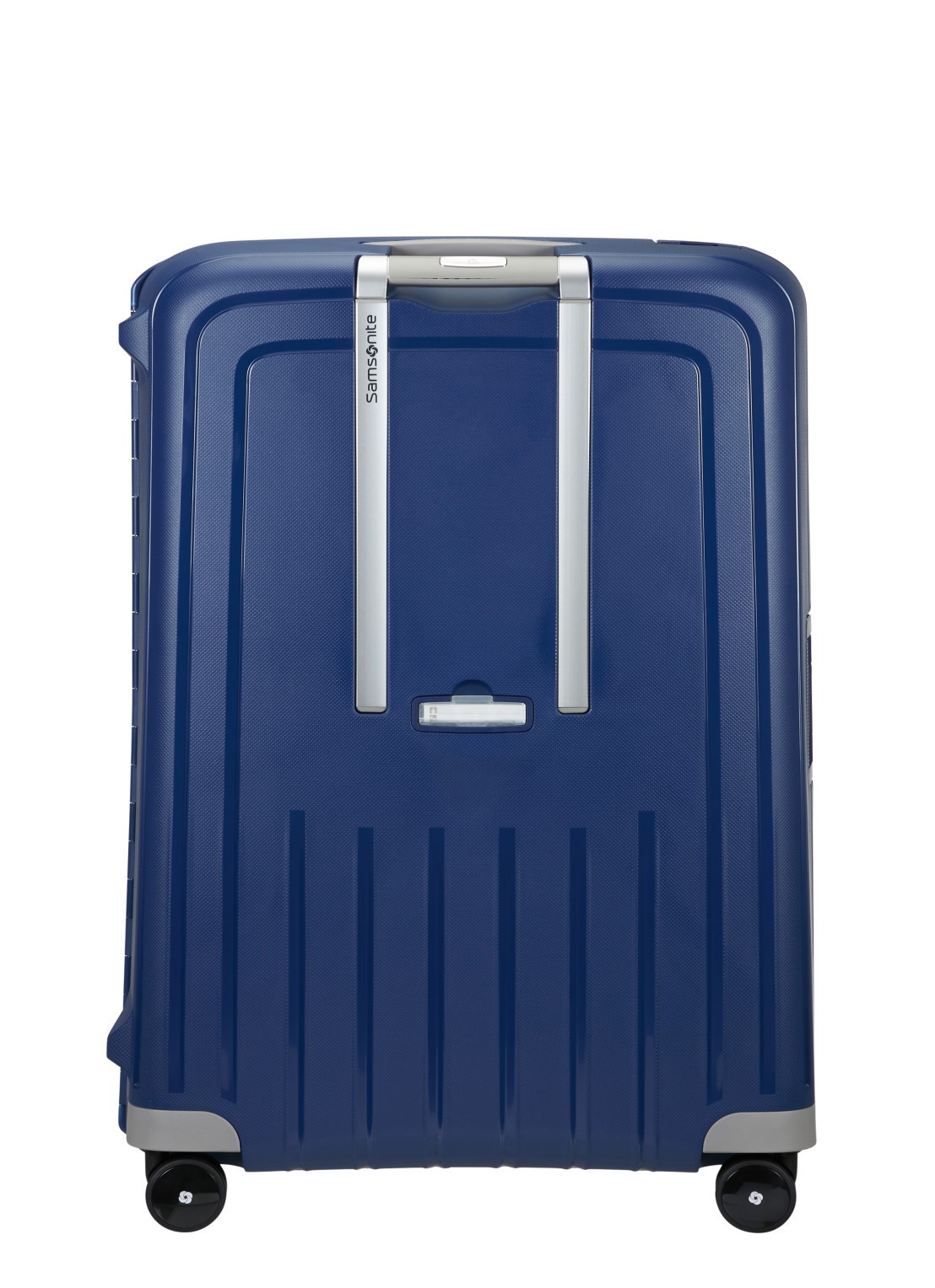 Samsonite S'Cure spinner 81 cm - achterkant 3 donkerblauw