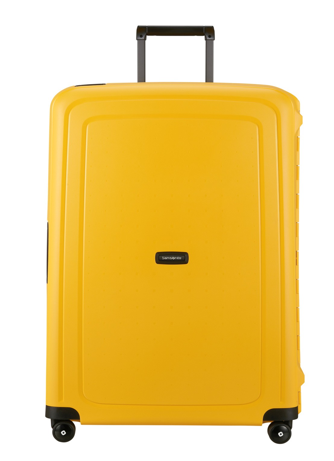 Samsonite S'Cure spinner 81 cm - voorkant 2 geel