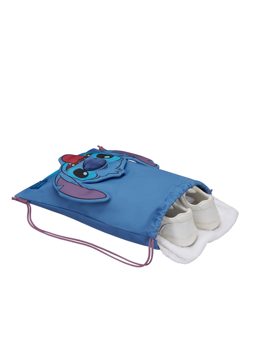 Samsonite Sammies Disney gym rugzak - achterkant blauw