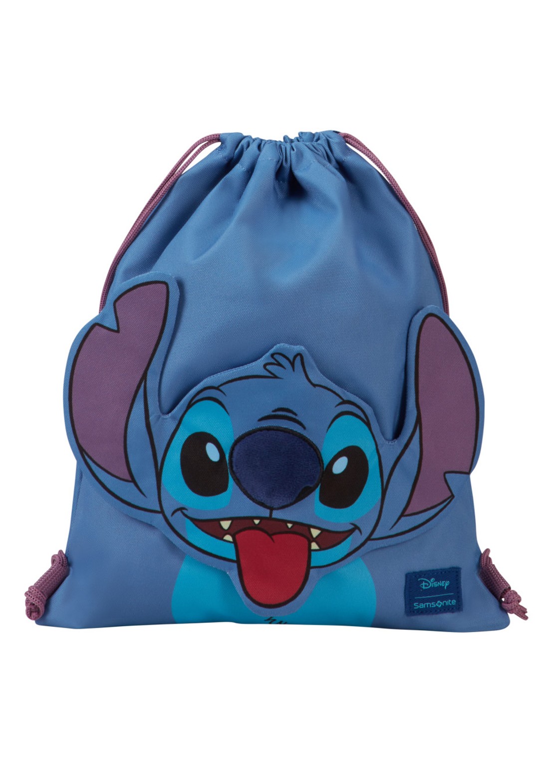 Samsonite Sammies Disney gym rugzak - voorkant 2 blauw