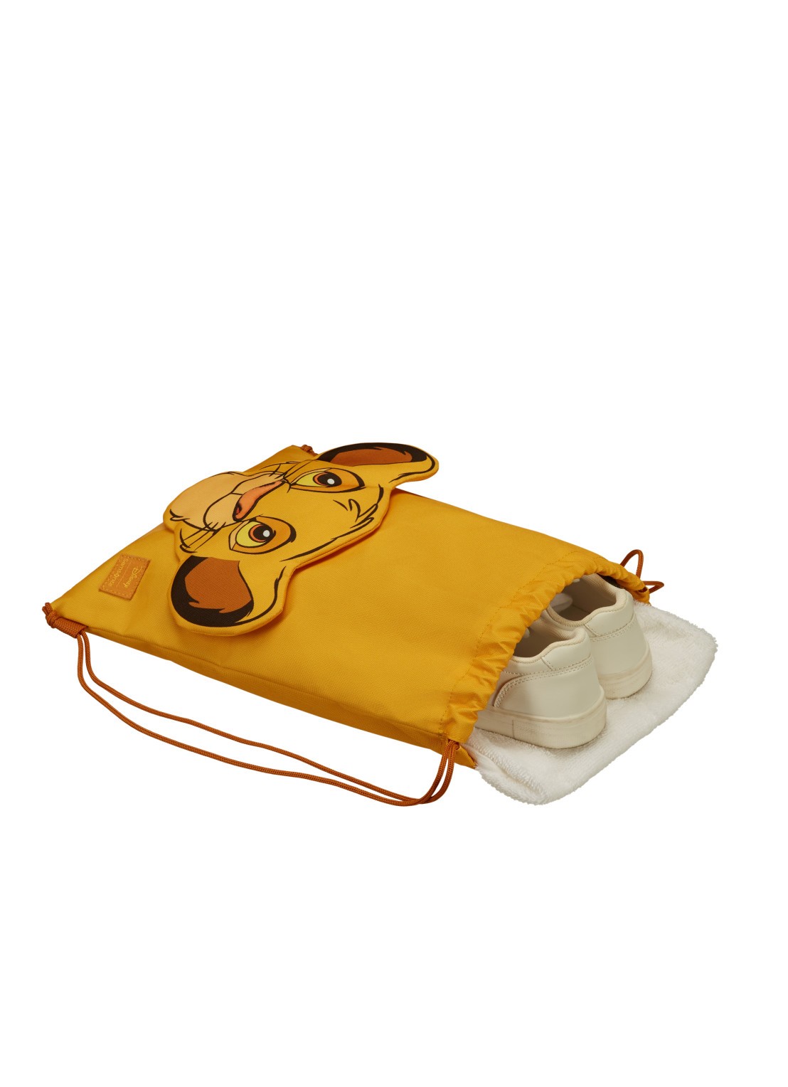 Samsonite Sammies Disney gym rugzak - achterkant geel