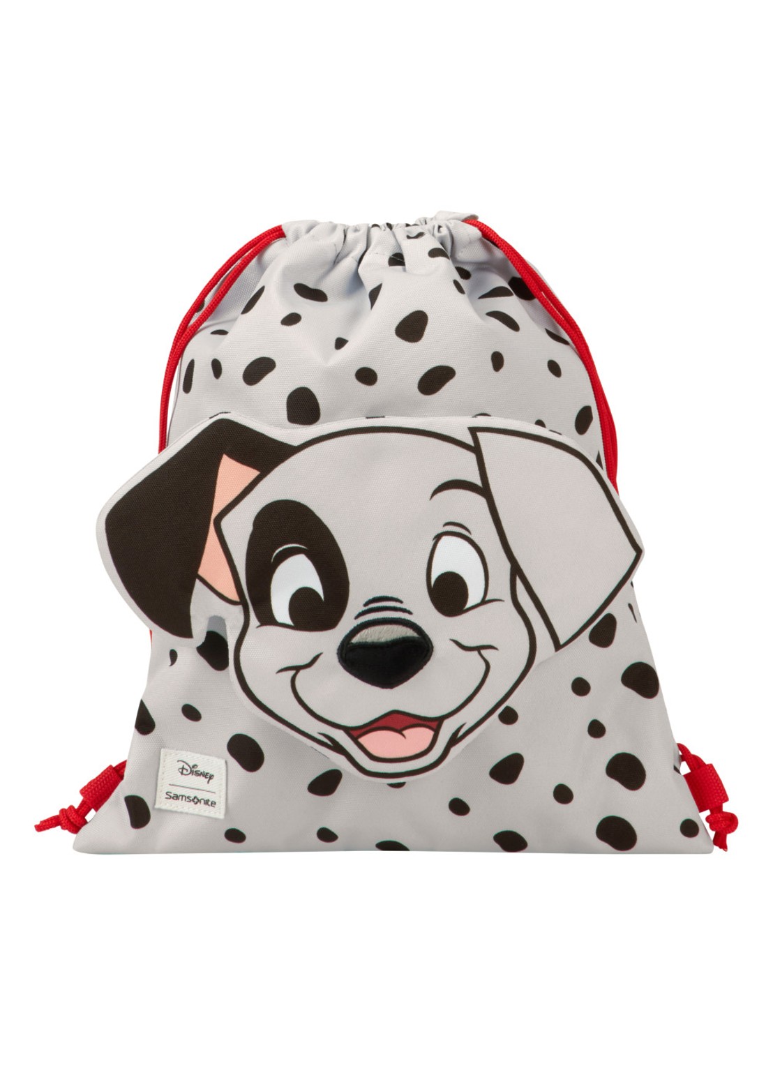 Samsonite Sammies Disney gym rugzak - voorkant wit