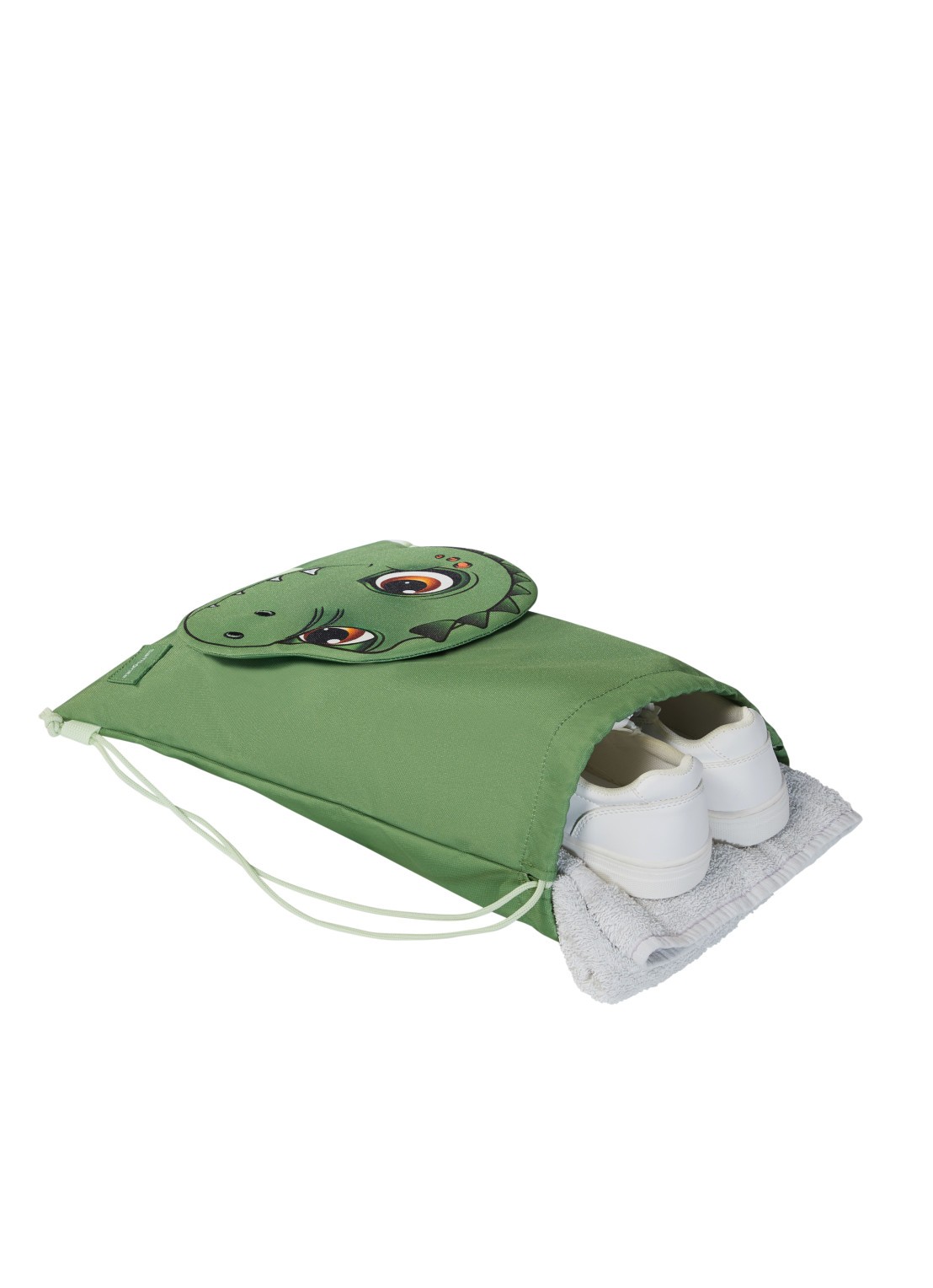 Samsonite Sammies gym rugzak - achterkant groen