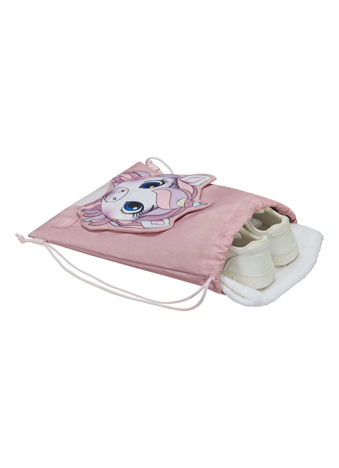 Samsonite Sammies gym rugzak - achterkant roze