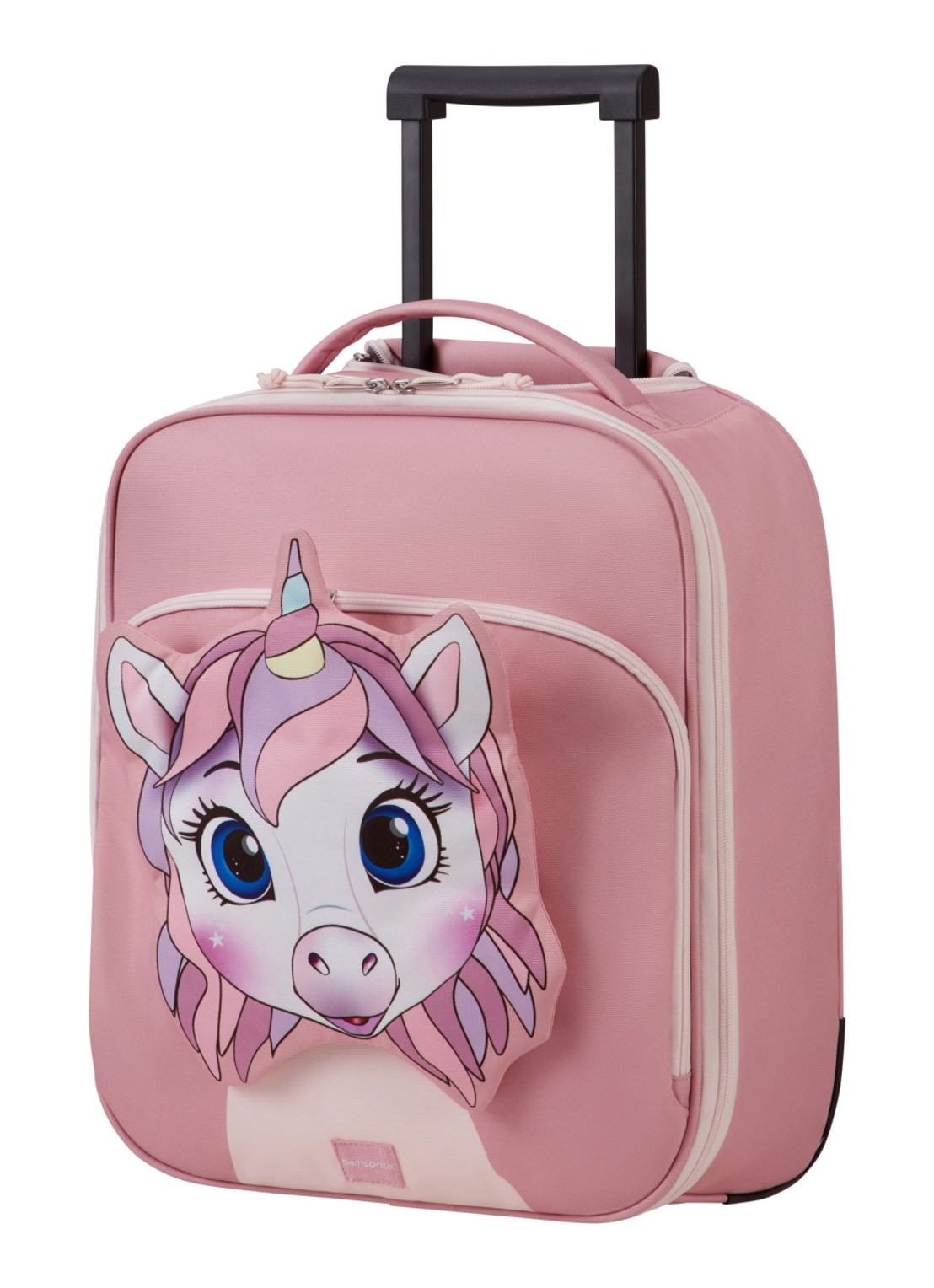 Samsonite Sammies Upright trolley 45 cm - voorkant 4 roze