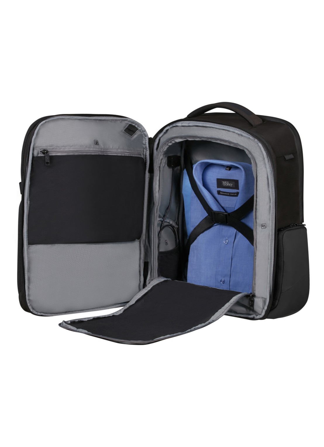 Samsonite Samsonite BIZ2GO BP 17.3" EXP - voorkant 7 zwart