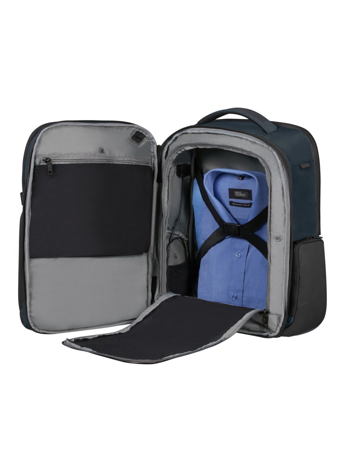 Samsonite Samsonite BIZ2GO BP 17.3" EXP - voorkant 2 indigo