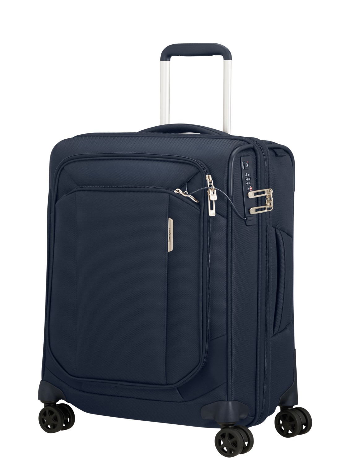 Samsonite Samsonite RESPARK SPINNER 55/2 - voorkant 6 donkerblauw