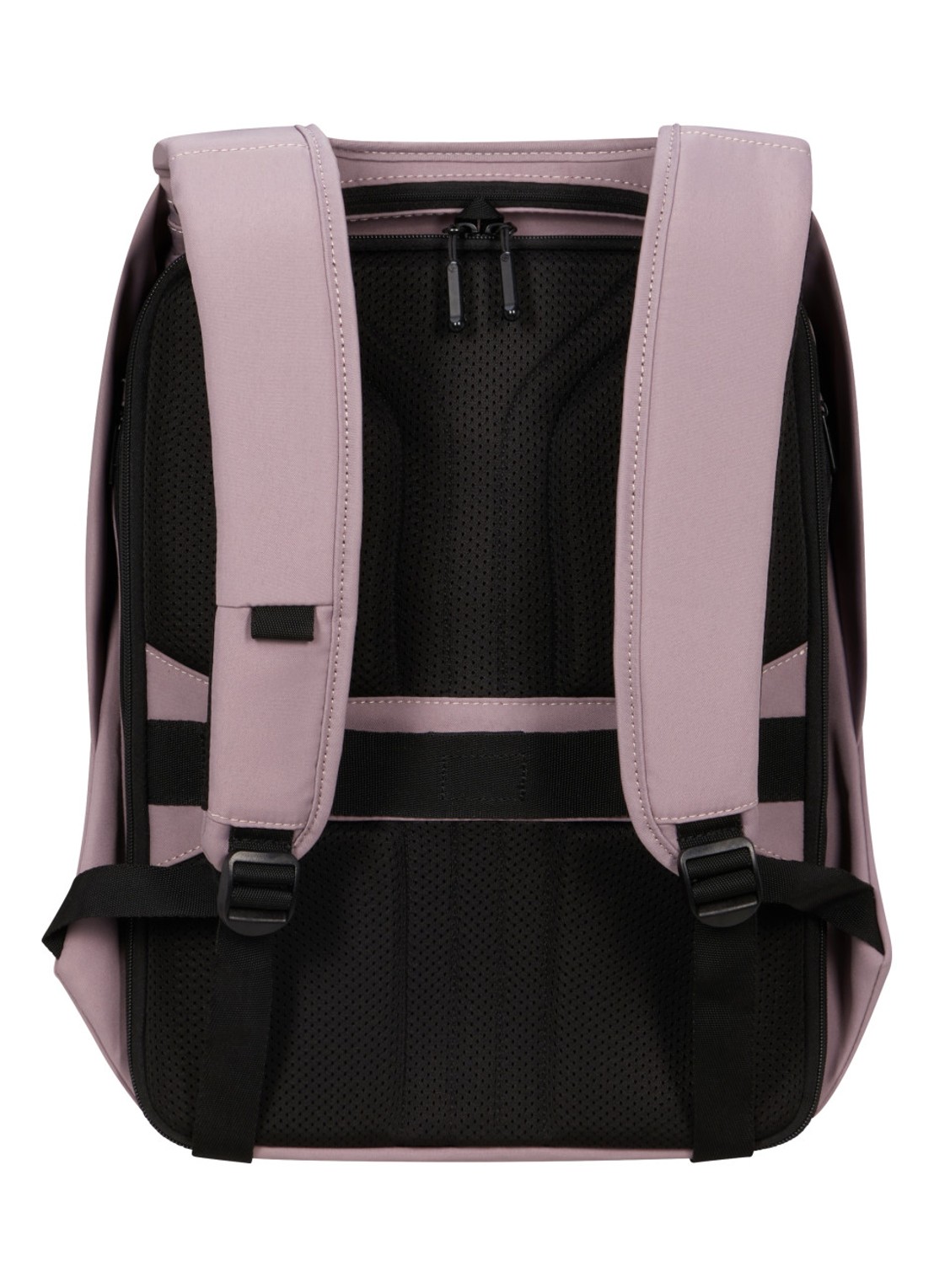Samsonite Securipak 2.0 rugzak met 15,6 inch laptopvak - achterkant oudroze