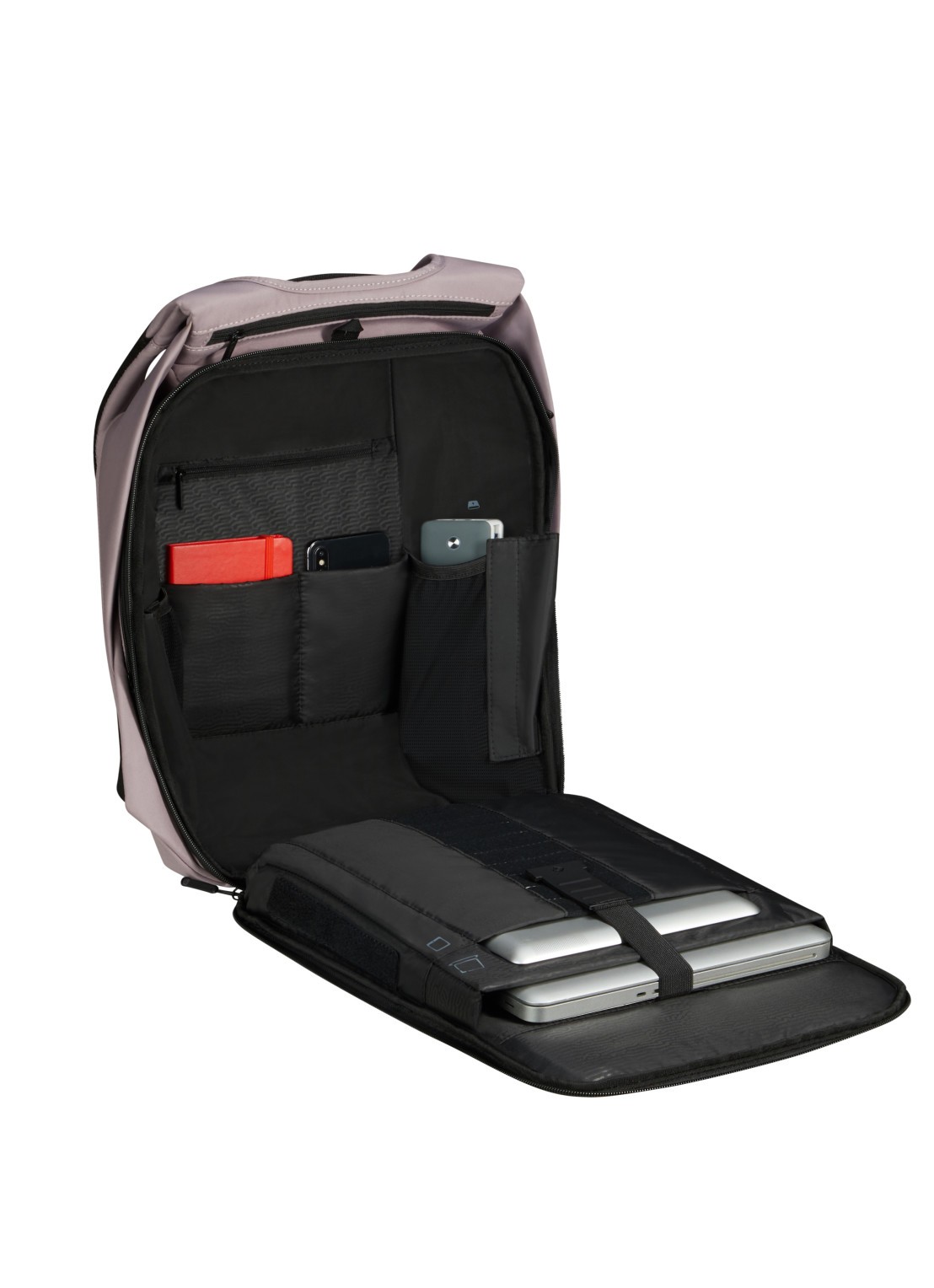 Samsonite Securipak 2.0 rugzak met 15,6 inch laptopvak - detail 2 oudroze