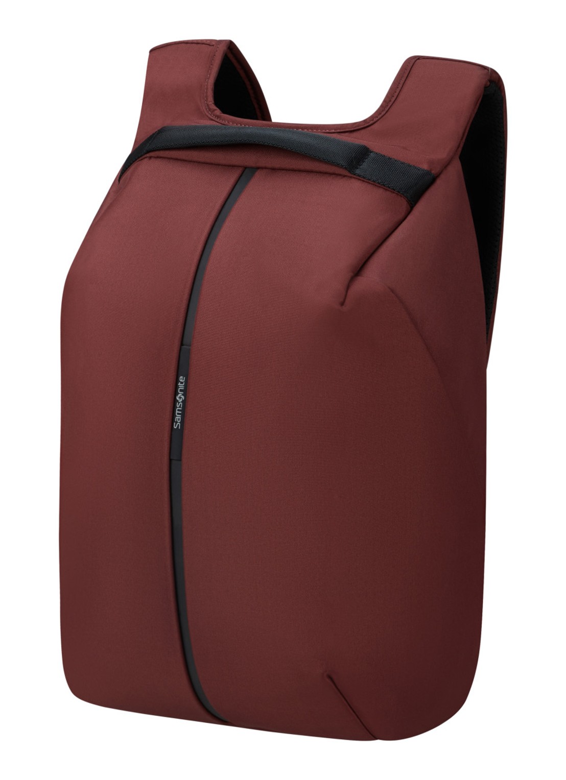 Samsonite Securipak 2.0 rugzak met 15,6 inch laptopvak - voorkant 3 bordeauxrood