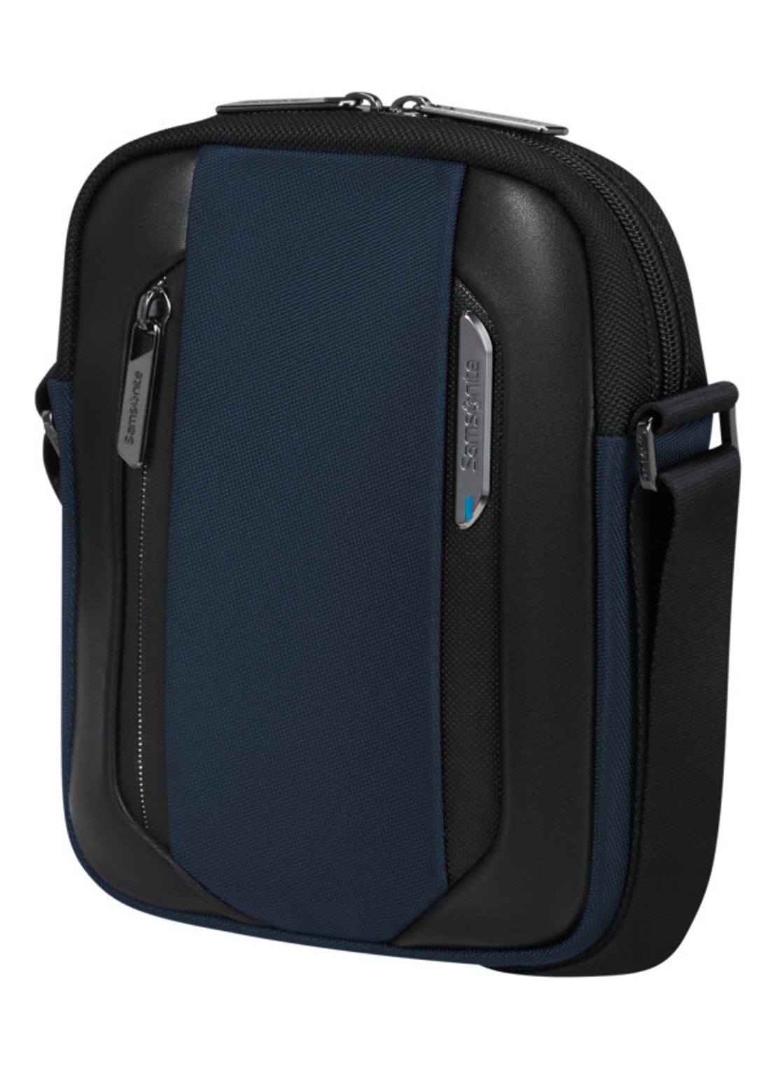 Samsonite Spectrolite 4.0 crossbodytas - voorkant 4 donkerblauw