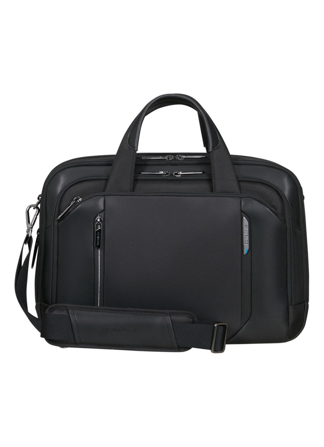 Samsonite Spectrolite 4.0 laptoptas met 14.1 inch laptopvak - voorkant zwart