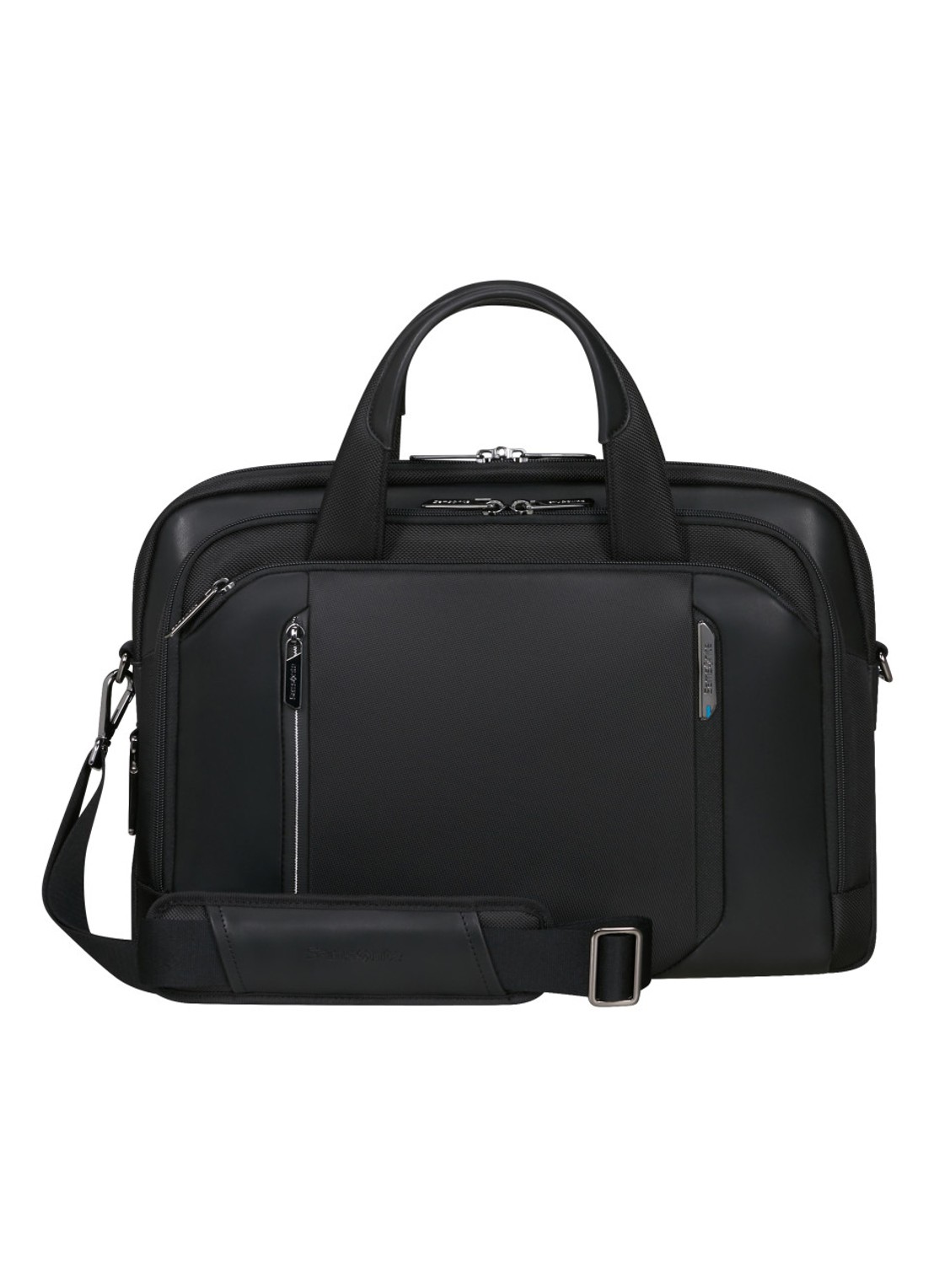 Samsonite Spectrolite 4.0 laptoptas met 15.6 inch laptopvak - voorkant zwart